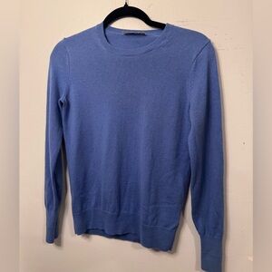 Everlane 100% Cashmere Crewneck Sweater – Periwinkle soft Blue (Size S)